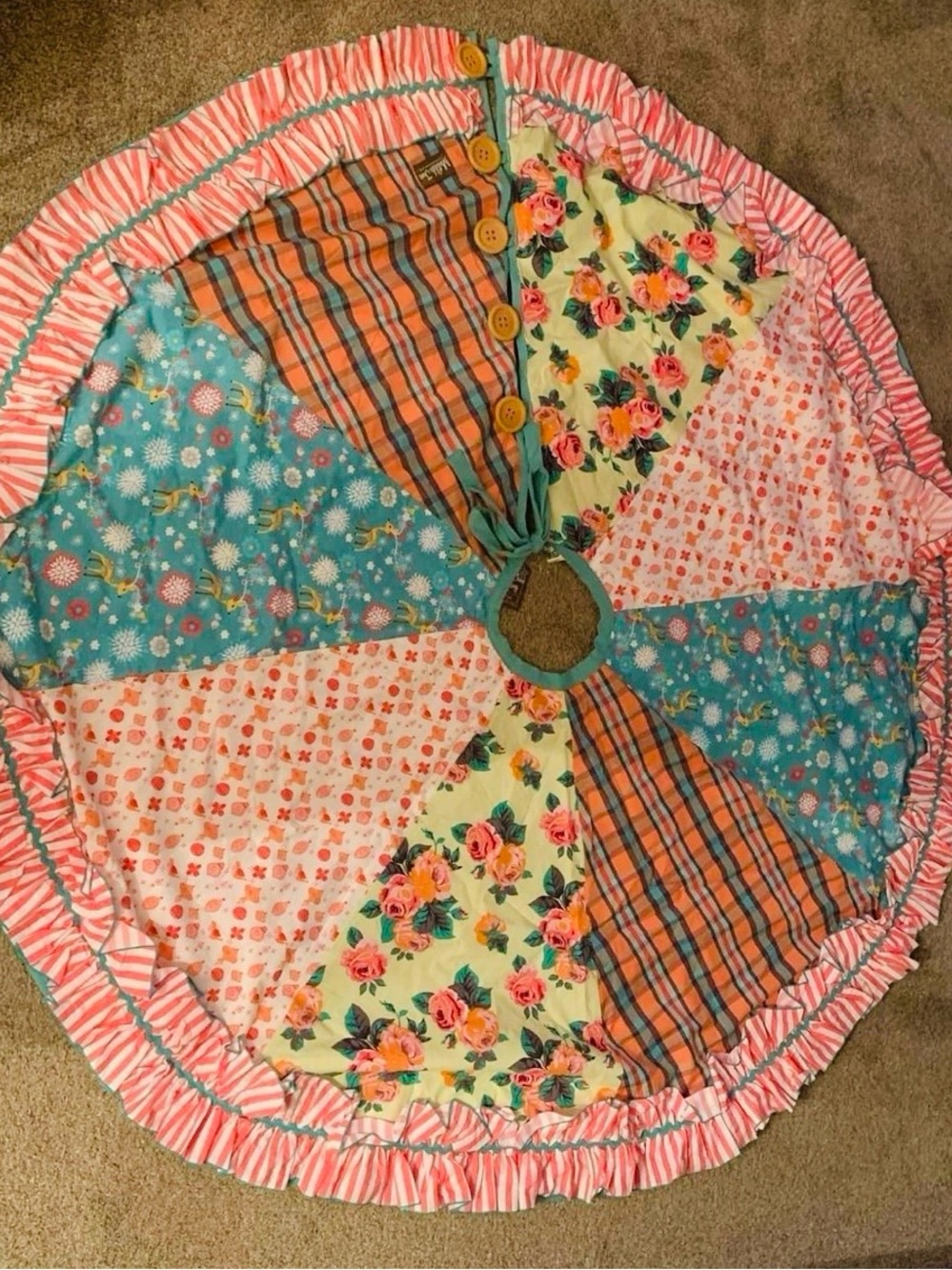 Matilda Jane tree skirt Christmas